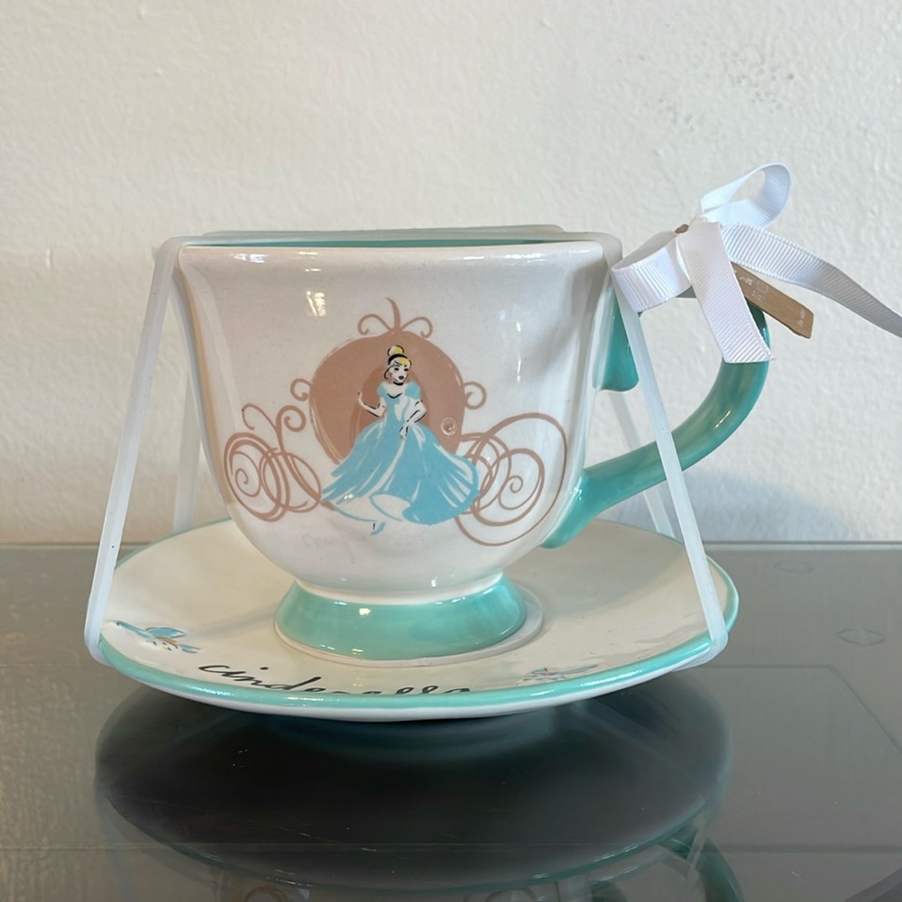 Rae Dunn Disney Cinderella Cup and Saucer